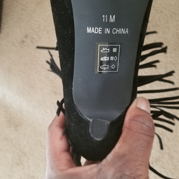 Heeled toeless boots - Picture 4 of 4